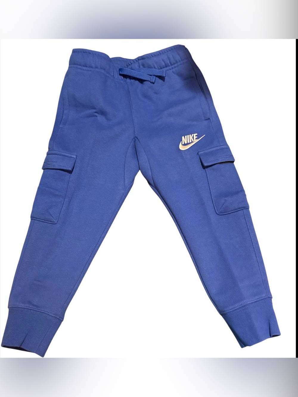 Nike Kids Royal Blue Cargo Joggers